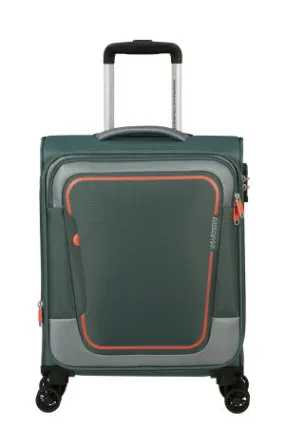 American Tourister Pulsonic 55cm 4-Wheel Expandable Cabin Case