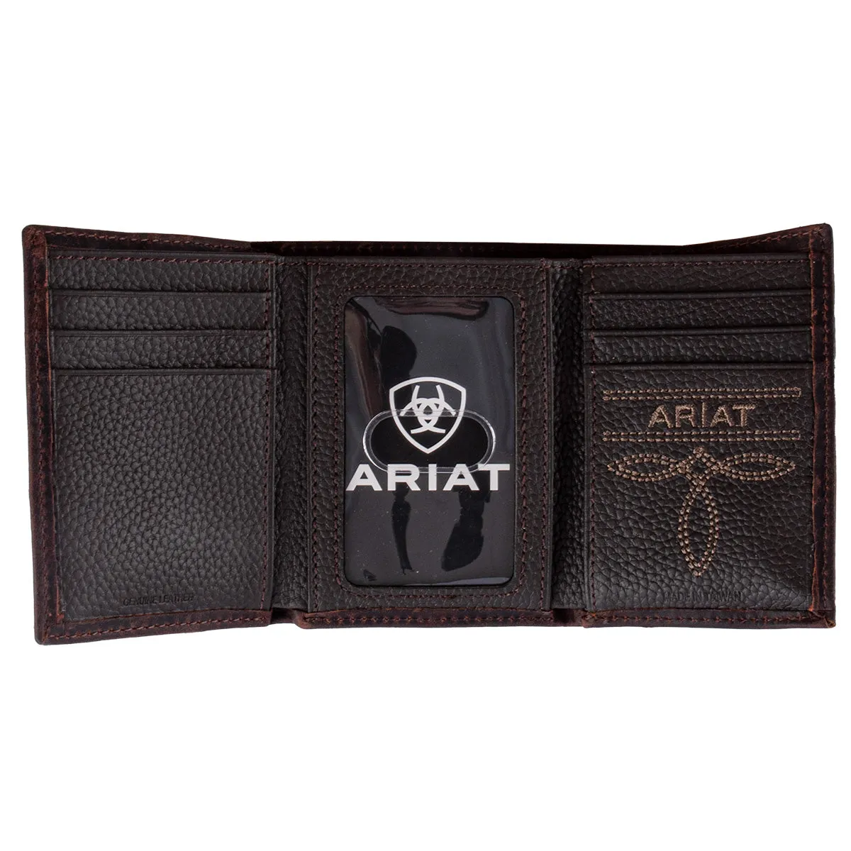 Ariat Performance Leather Trifold Wallet