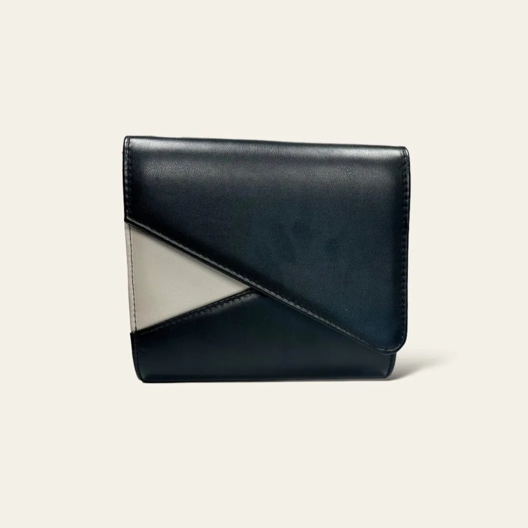 Asymmetrical Black Clutch