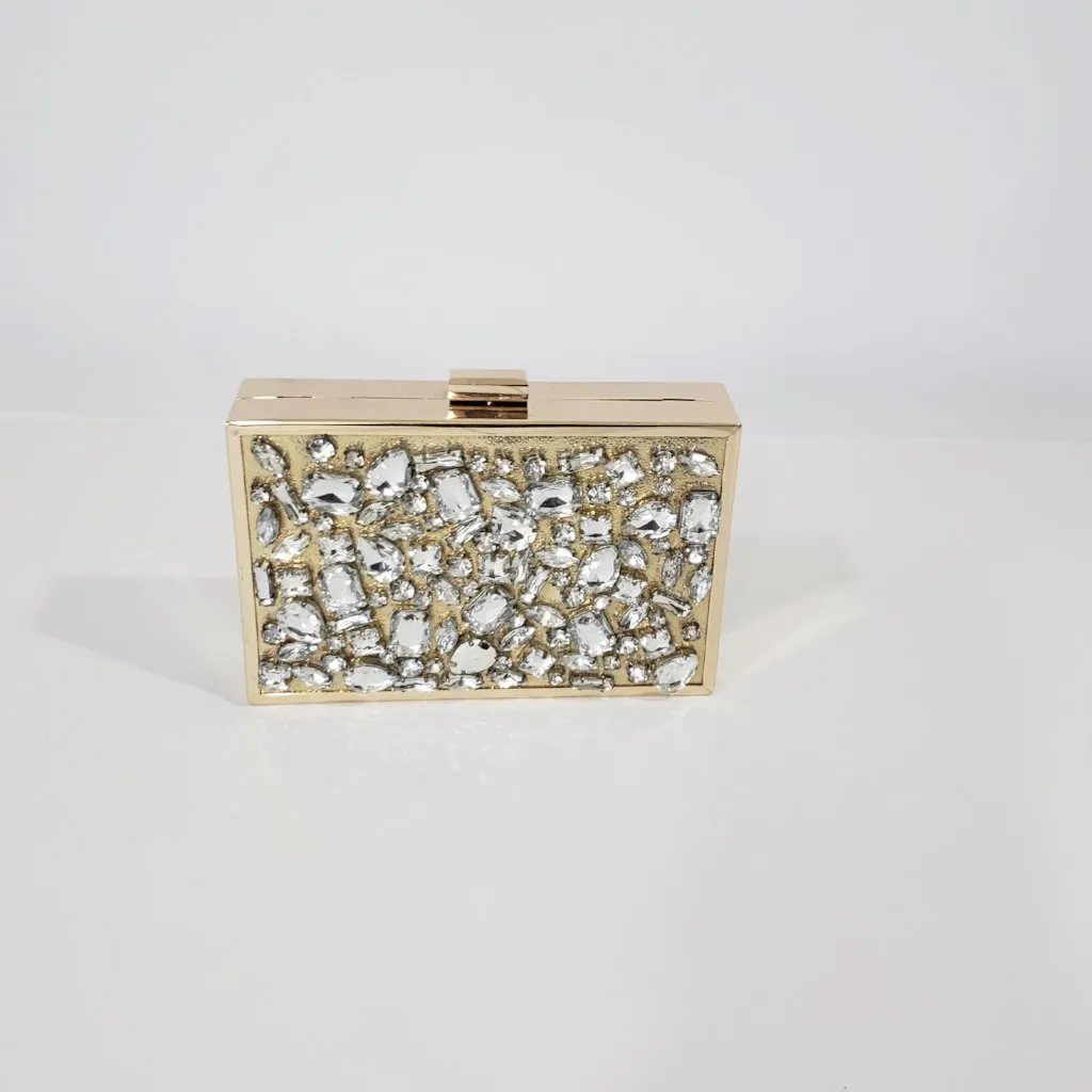 Belle of The Ball Jewel Encrusted Clutch