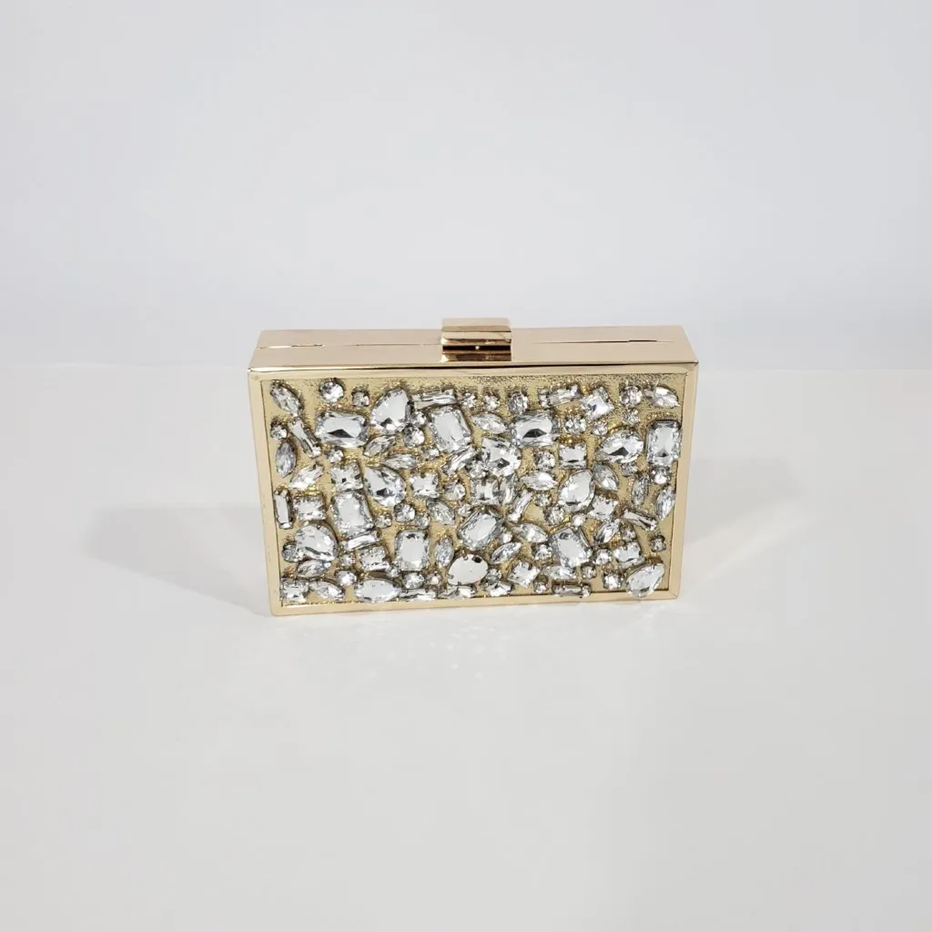 Belle of The Ball Jewel Encrusted Clutch