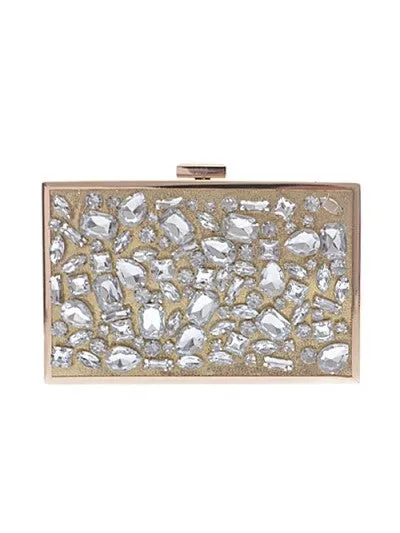 Belle of The Ball Jewel Encrusted Clutch