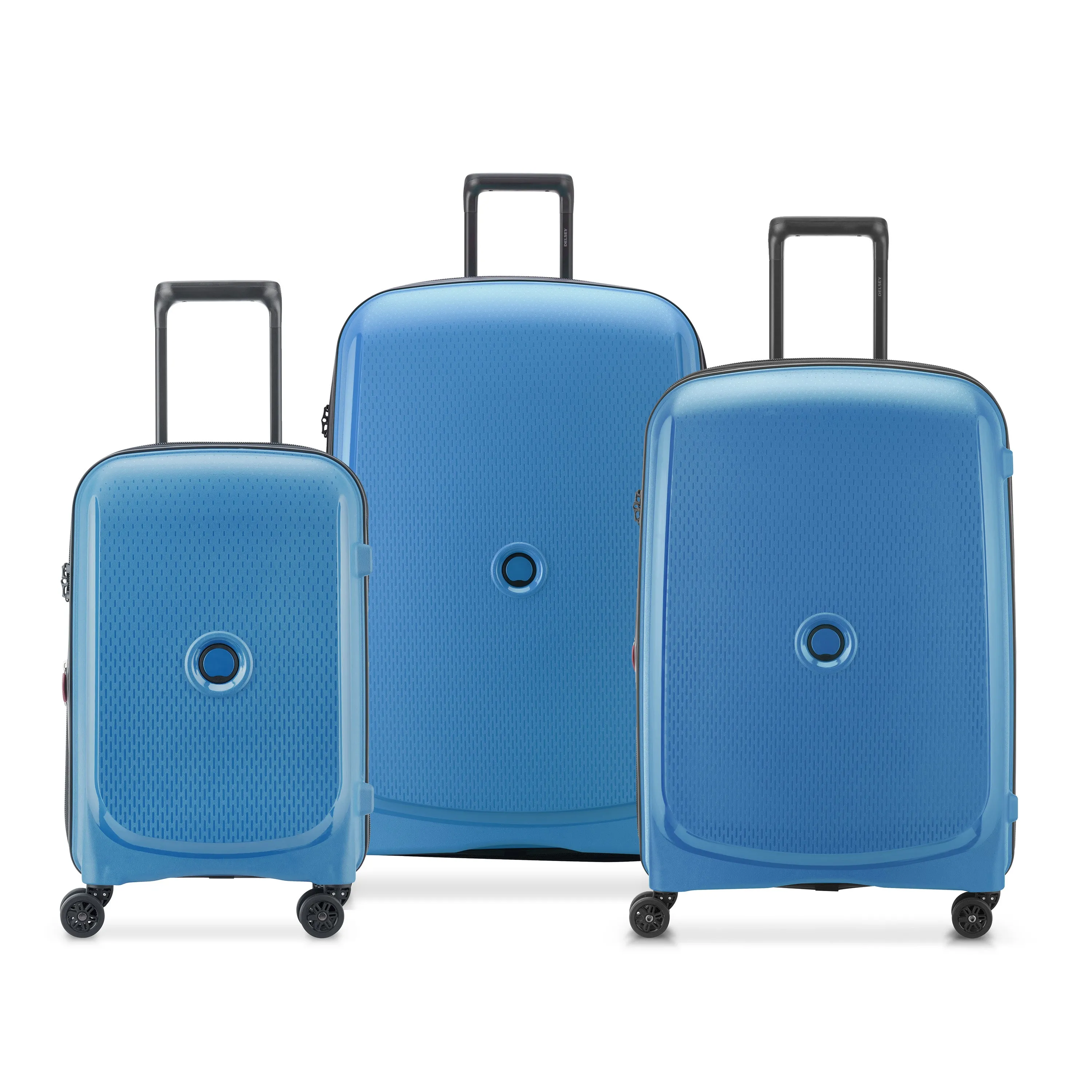 BELMONT PLUS - Set 3 Expandable Suitcases (L-82.5cm) (M-70.5cm) (S-55cm) Recycled Material