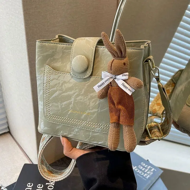 Bunny Keychain Stylish Handbag