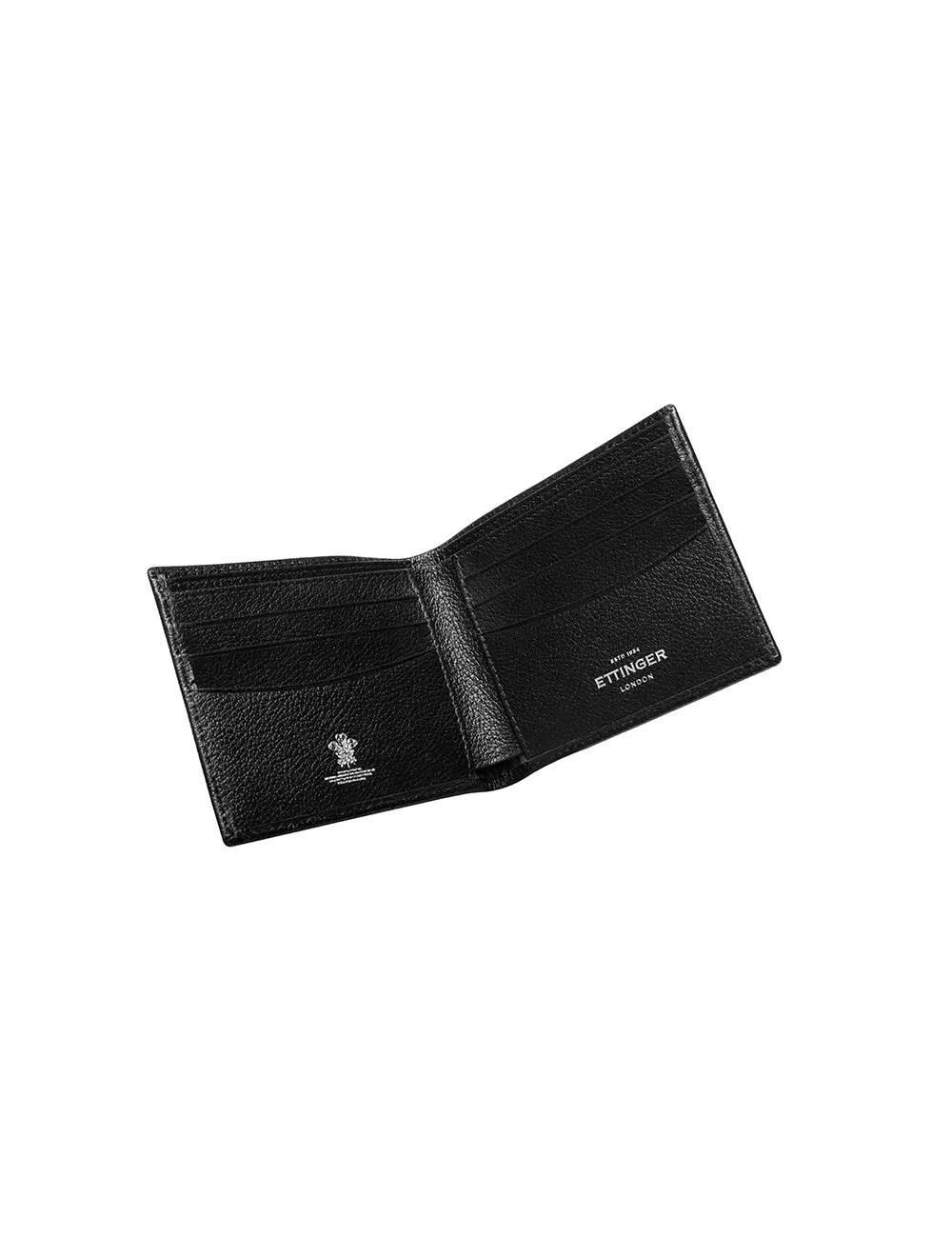 Capra Billfold With 6 C/C Black