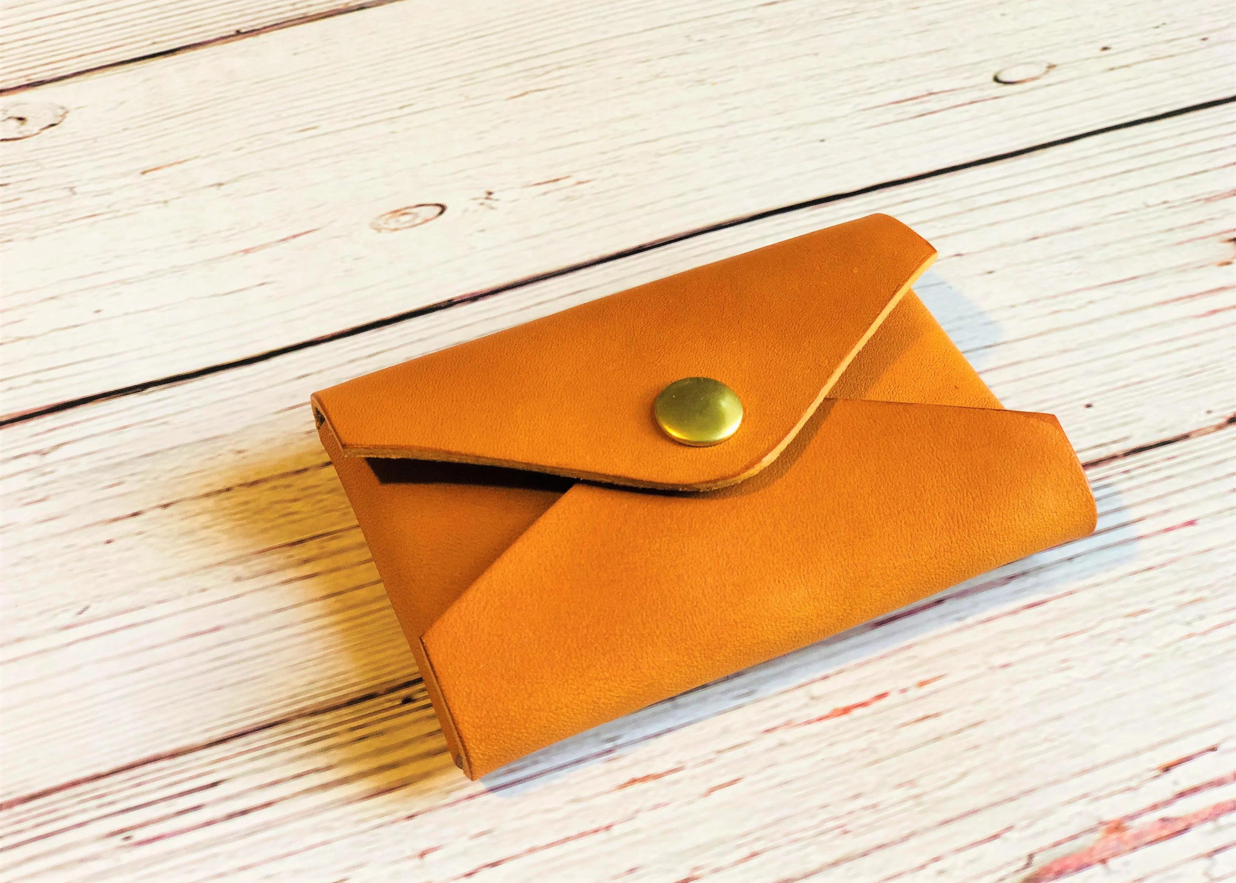 Card Wallet, Russet