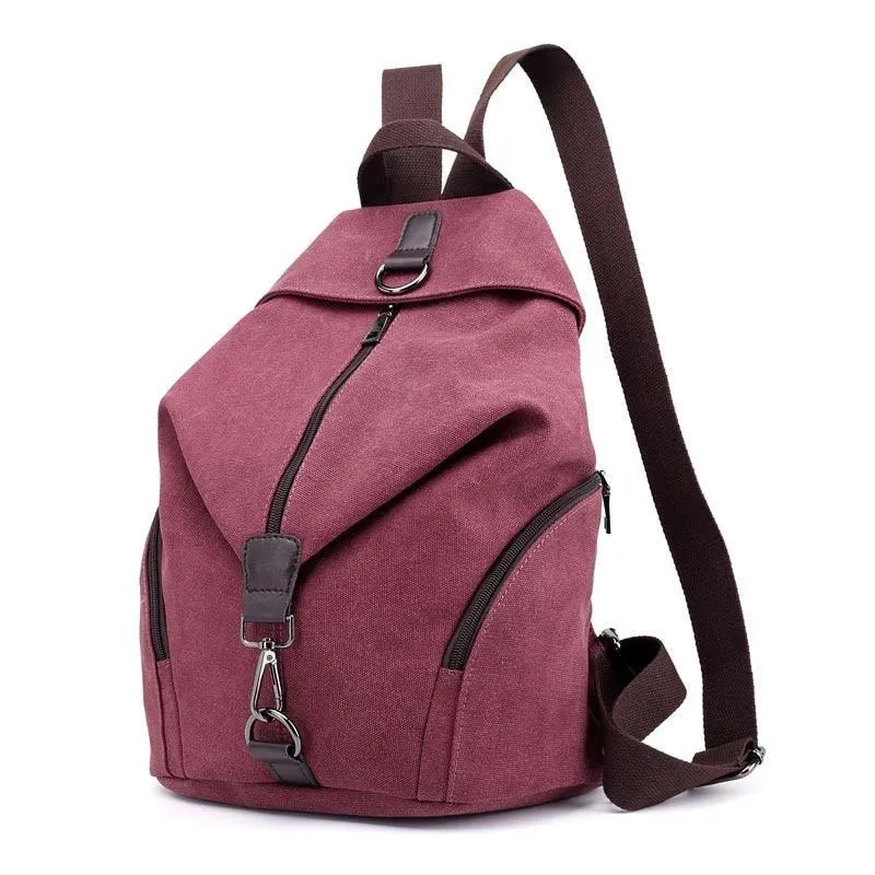 Casual Women's Canvas Backpack