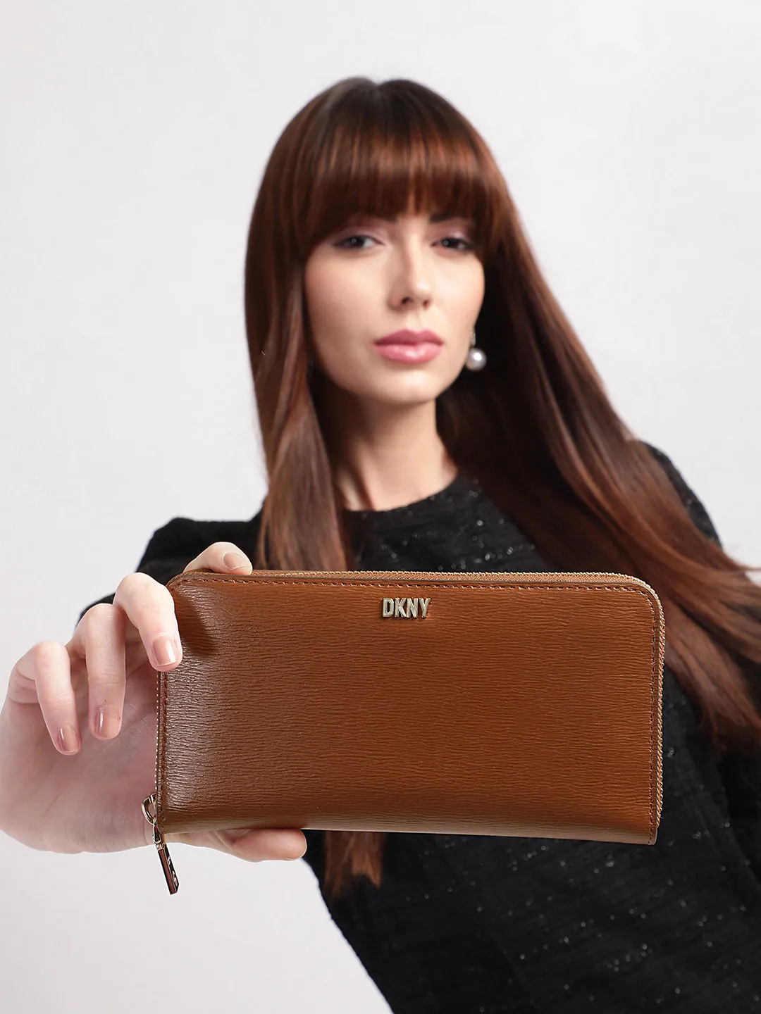 DKNY Women Brown Wallet