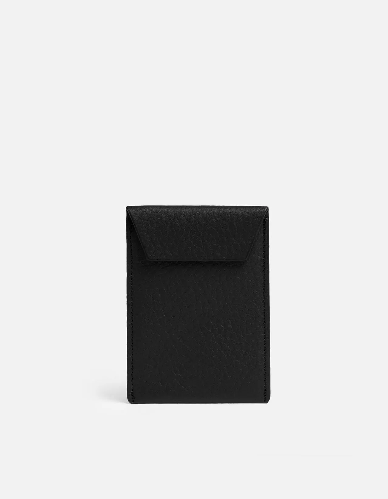 Envelope Wallet, Textured Black