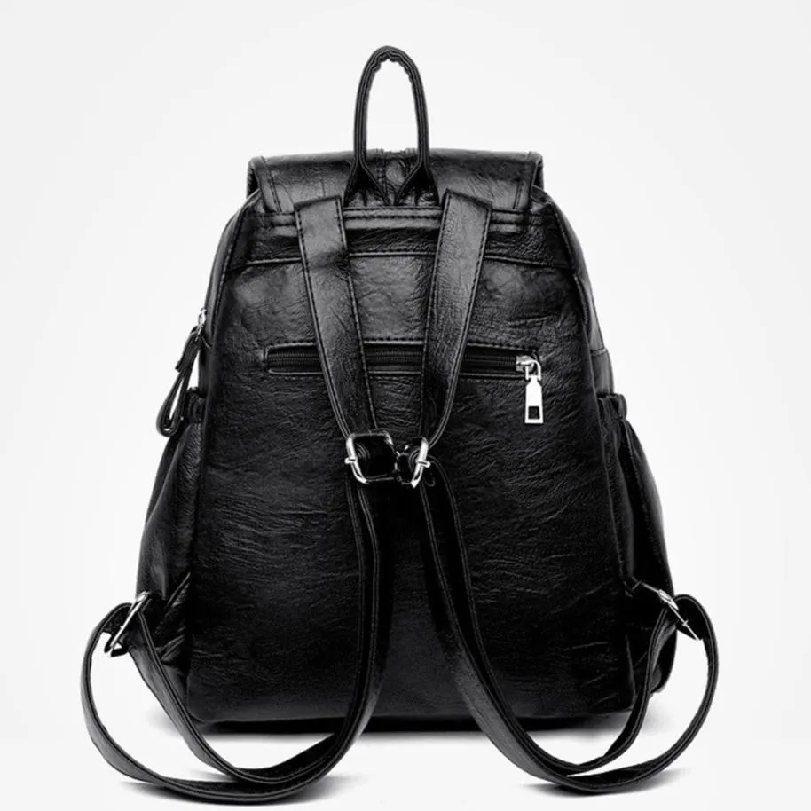 GALILEA™ - Lightweight Leather Backpack