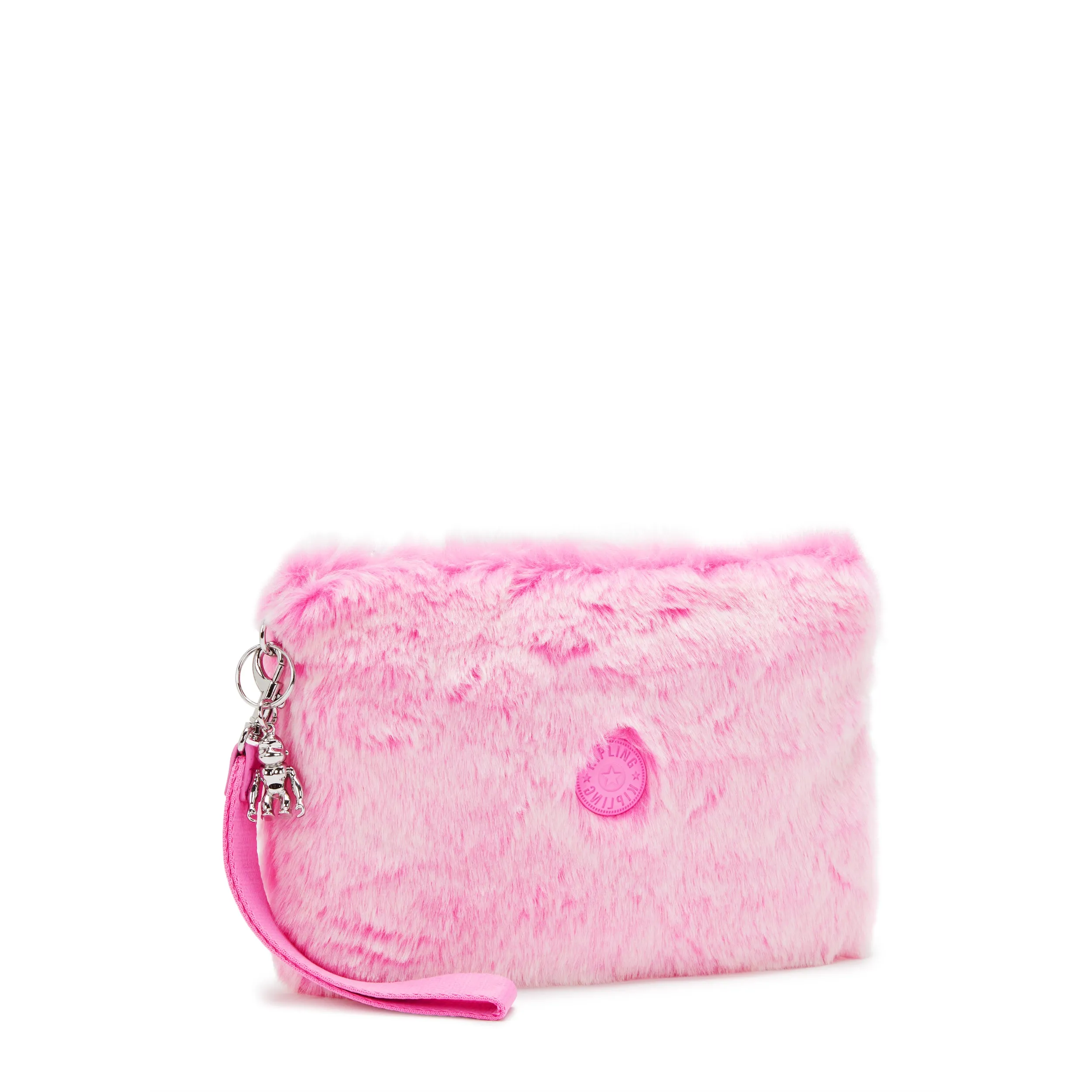 Kipling Fancy Valentine Pink Large Flat Pouch C2I5274-V84