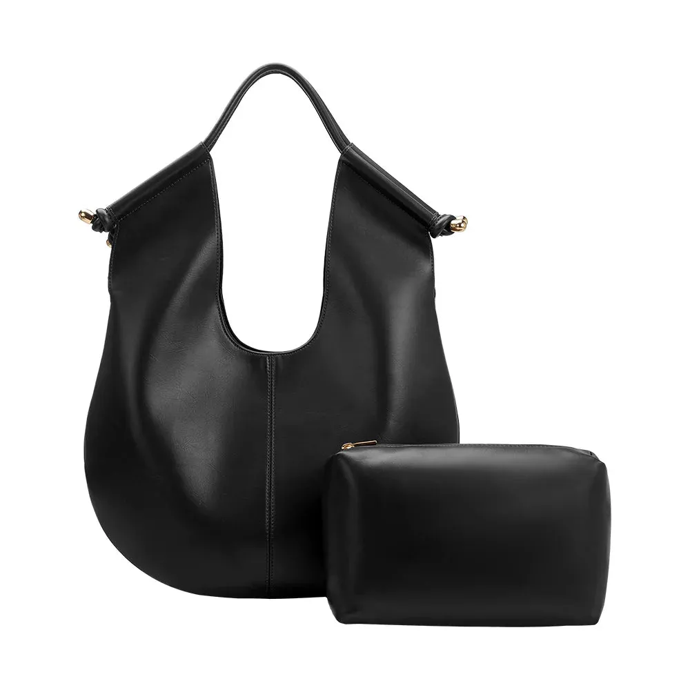 Melie Bianco - Tracy Shoulder Bag - Black