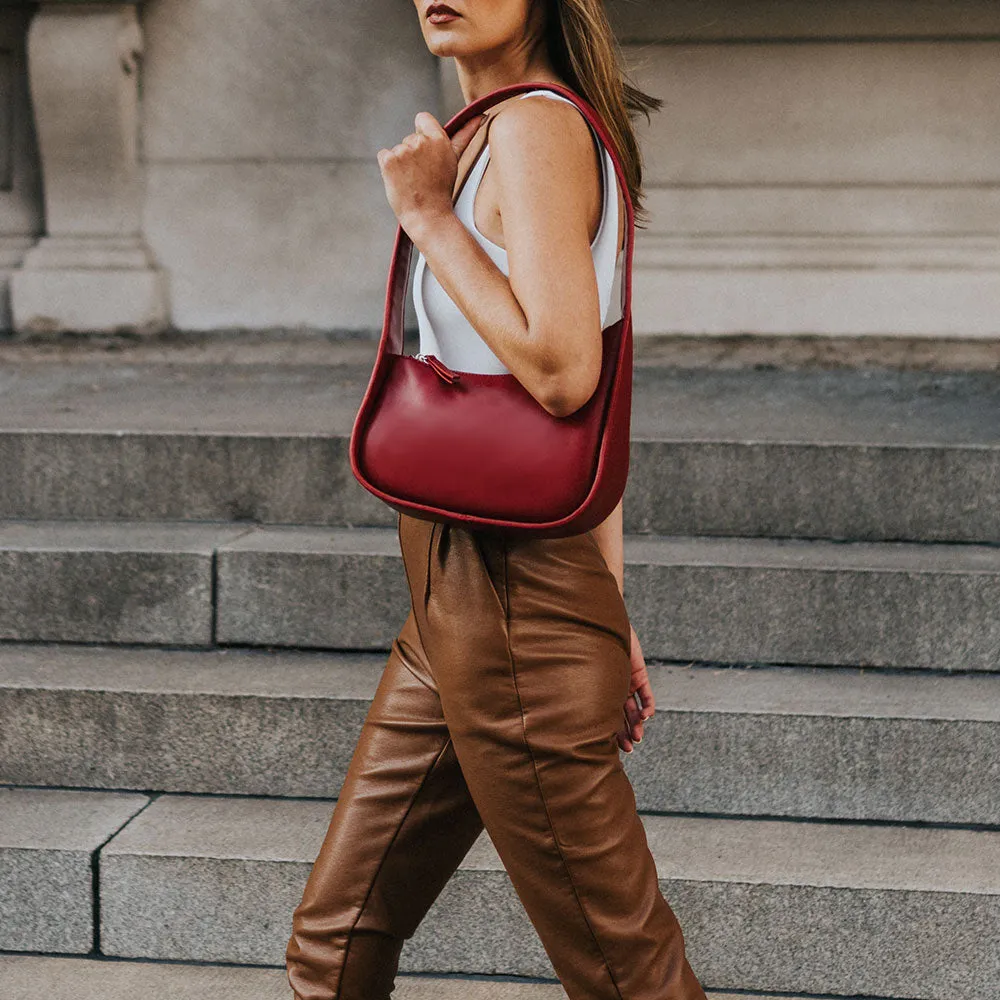 Melie Bianco - Willow Shoulder Bag - Red