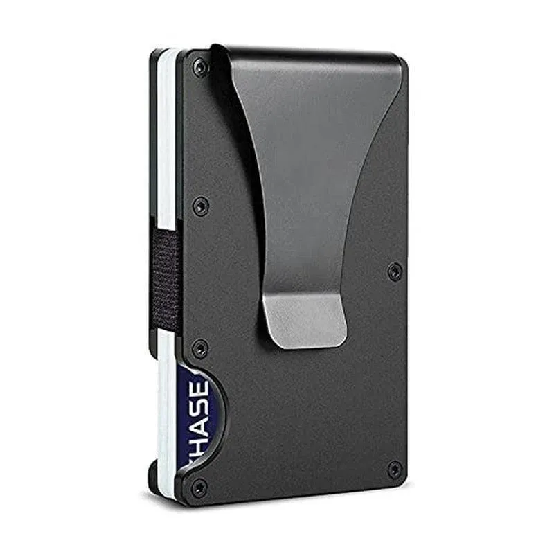 Minimalist RFID blocking wallet