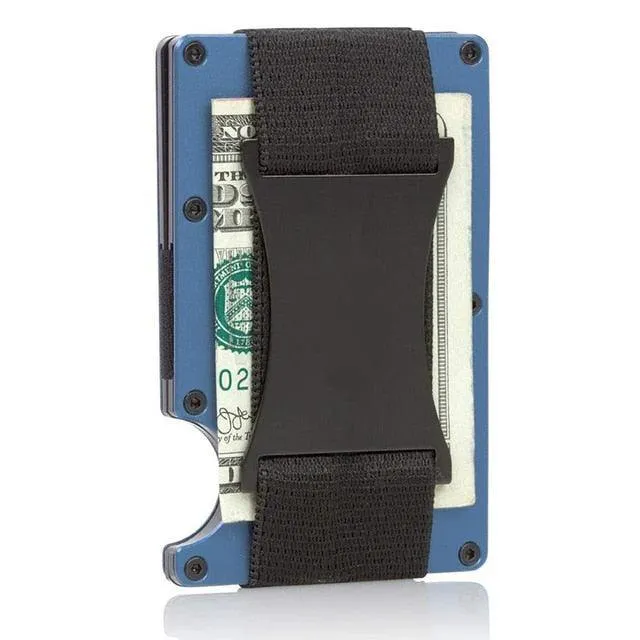 Minimalist RFID blocking wallet