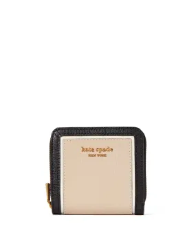 MORGAN COLORBLOCKED SMALL COMPACT WALLET