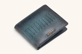 NOTE WALLET NW463 BLU  "RFID PROTECTION"