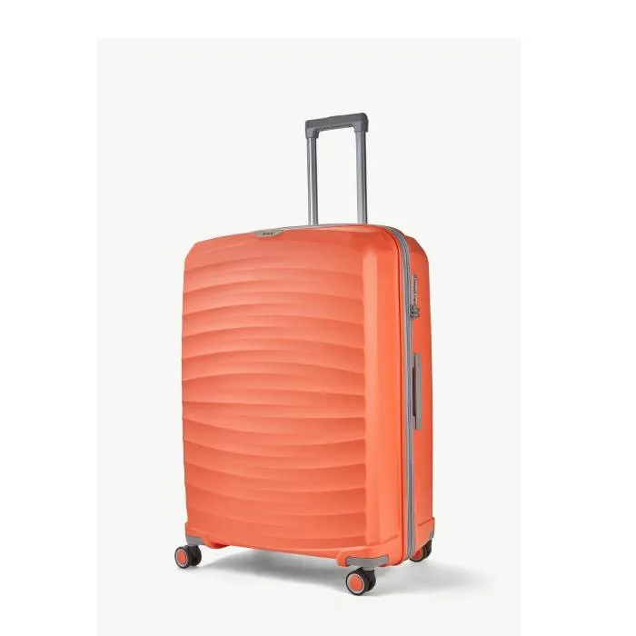 Rock Sunwave Expandable Spinner Large Suitcase 79cm - Peach