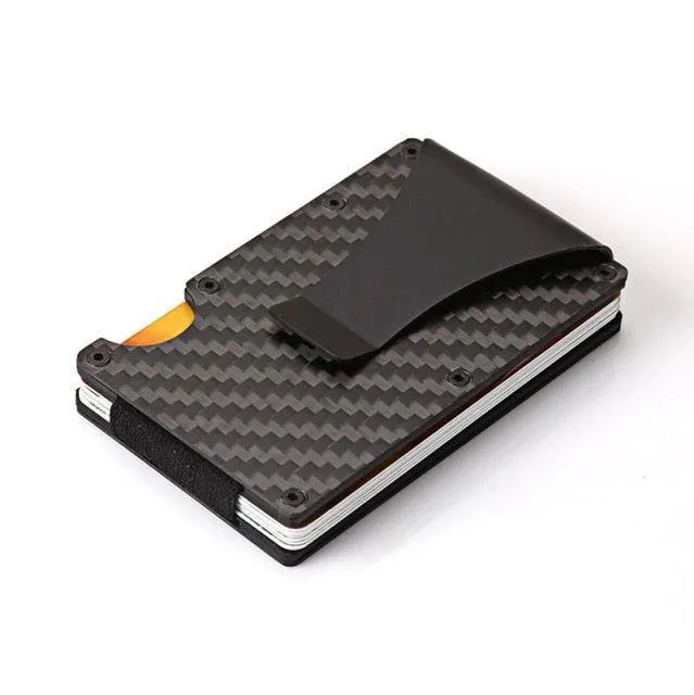 Slim money and credit card wallet