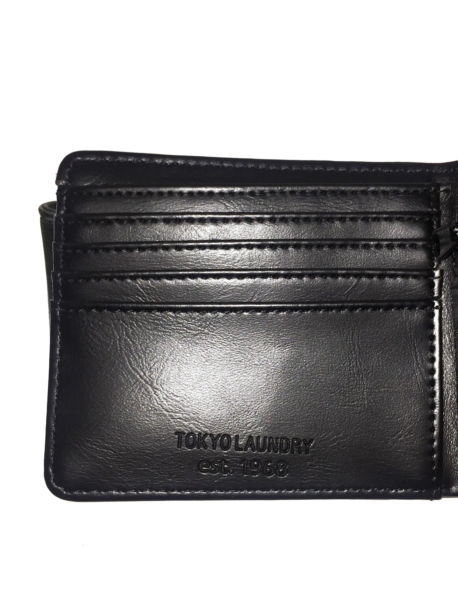 South Carolina Black Faux Leather Wallet In Metal Gift Box - Tokyo Laundry