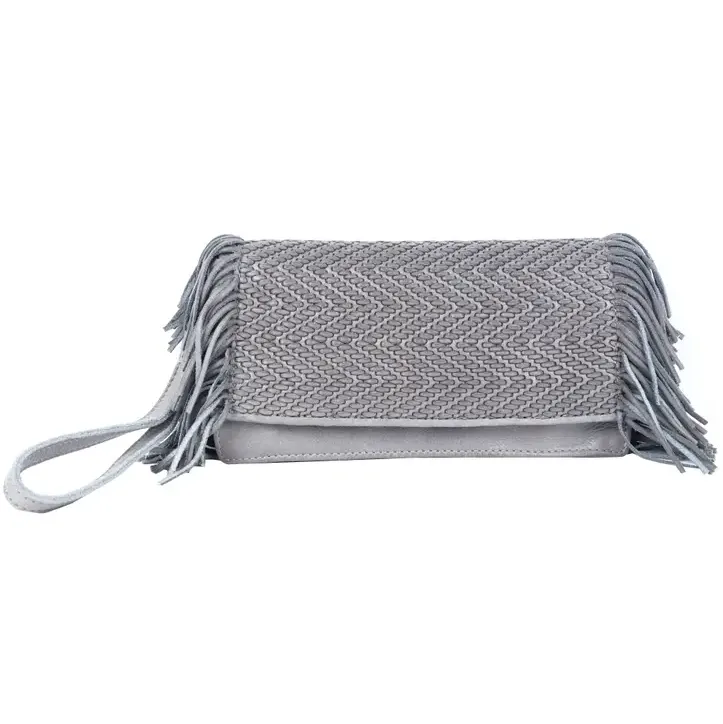 Tessa Fringe Clutch