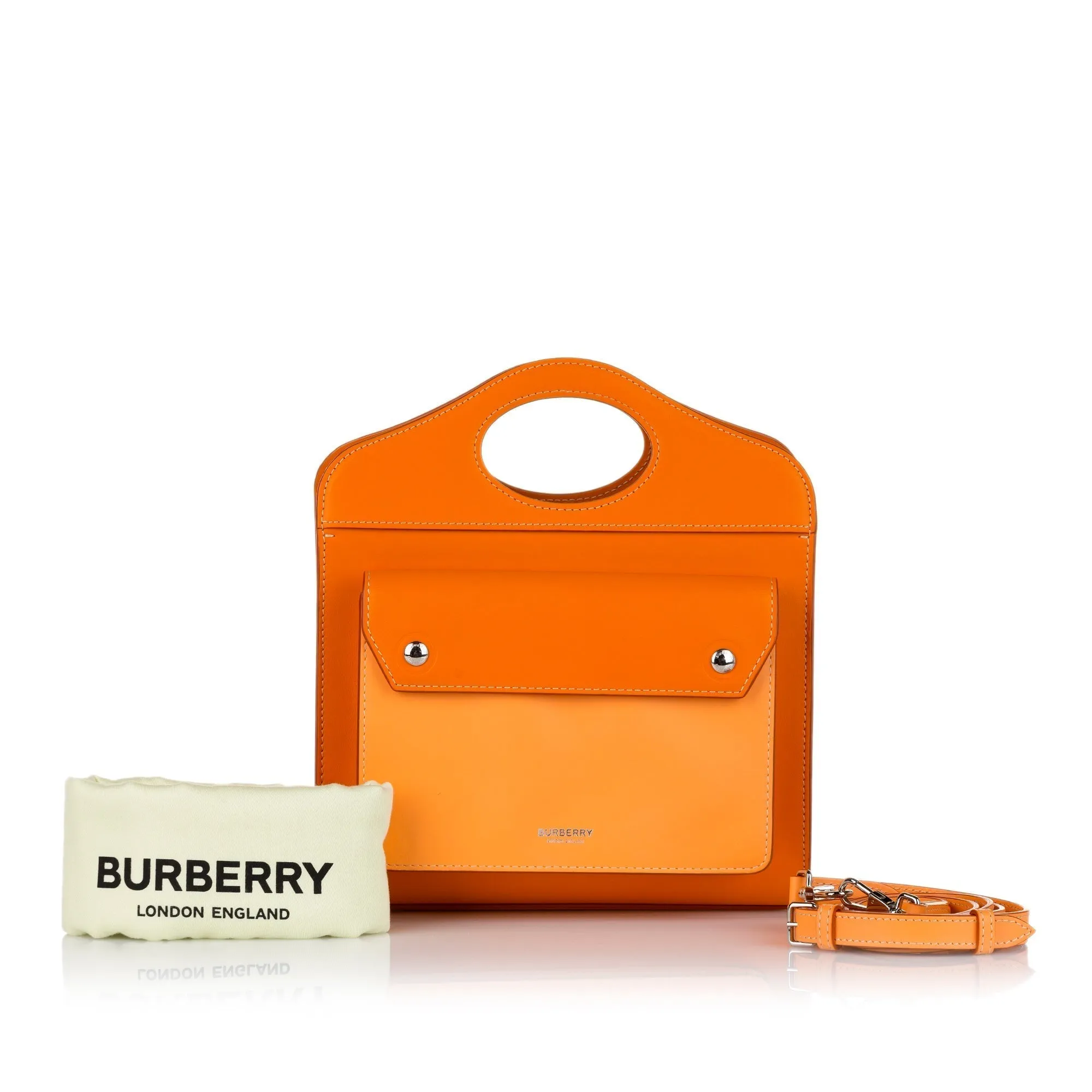 Trendy Inspired Burberry Handbag Orange