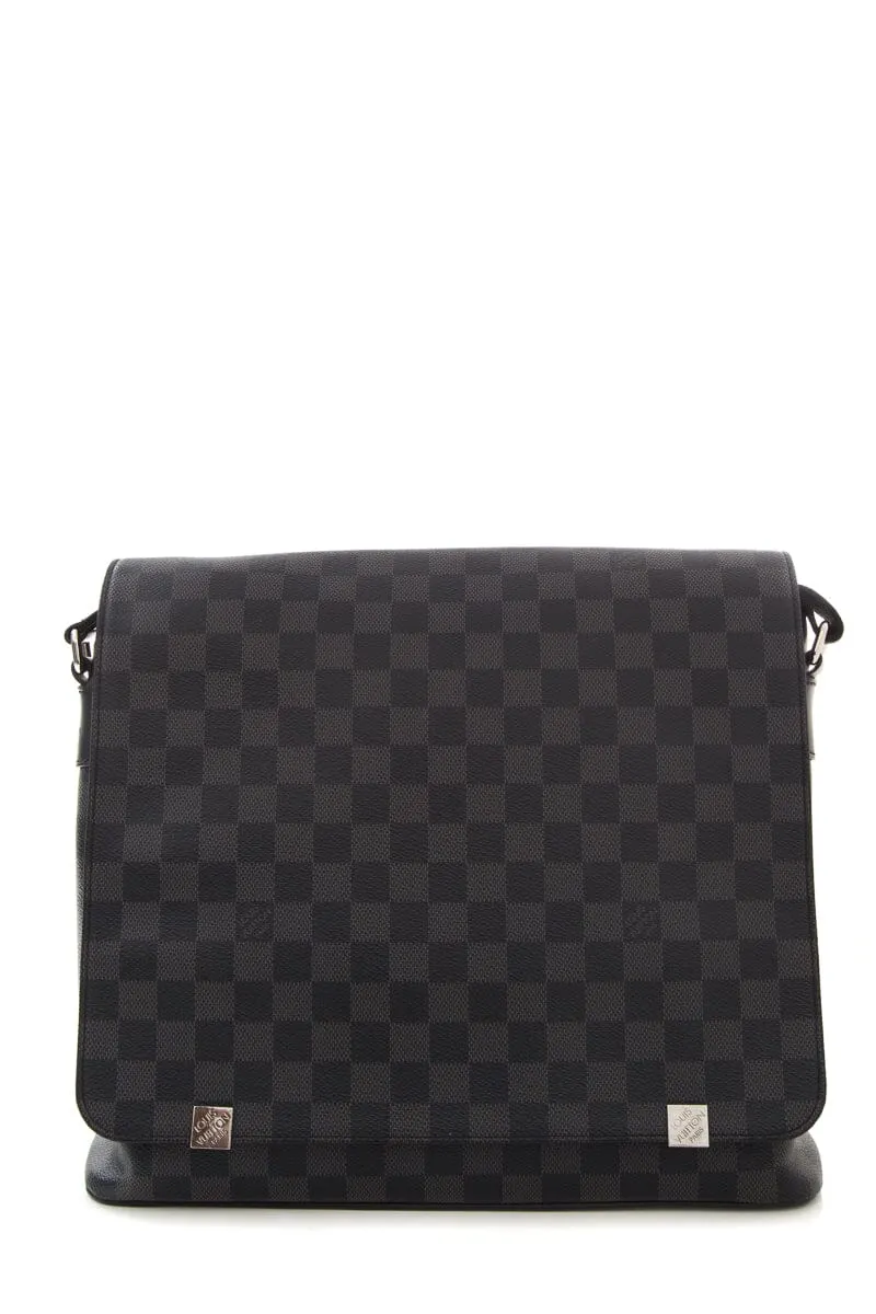 Trendy Inspired Louis Vuitton 2010 Daniel Graphite Damier Handbag