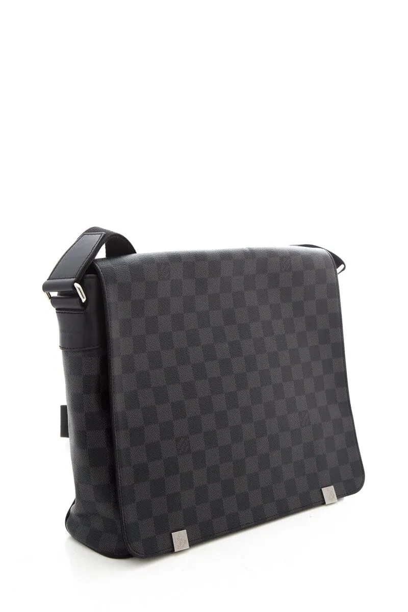 Trendy Inspired Louis Vuitton 2010 Daniel Graphite Damier Handbag