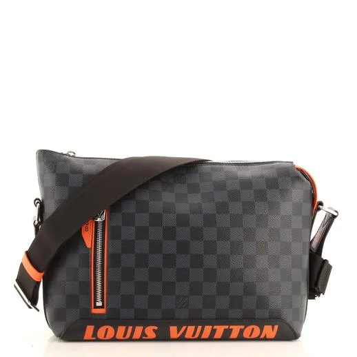 Trendy Inspired Louis Vuitton Discovery Messenger Limited Edition Cobalt Race Pm