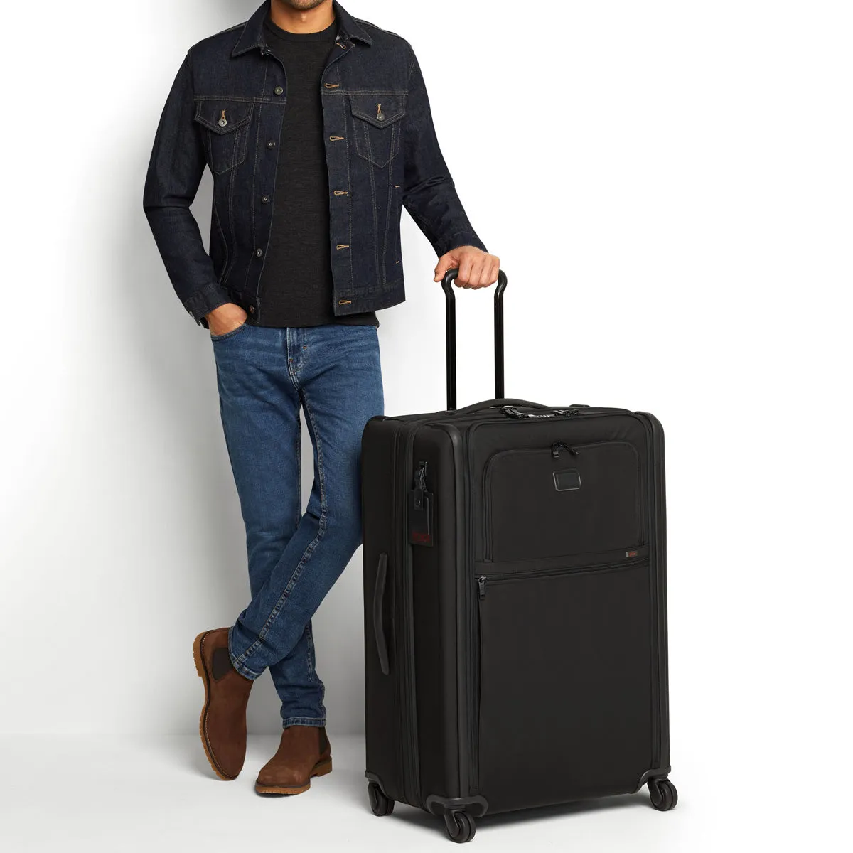 Tumi Alpha Extended Trip Expandable Packing Case - Black